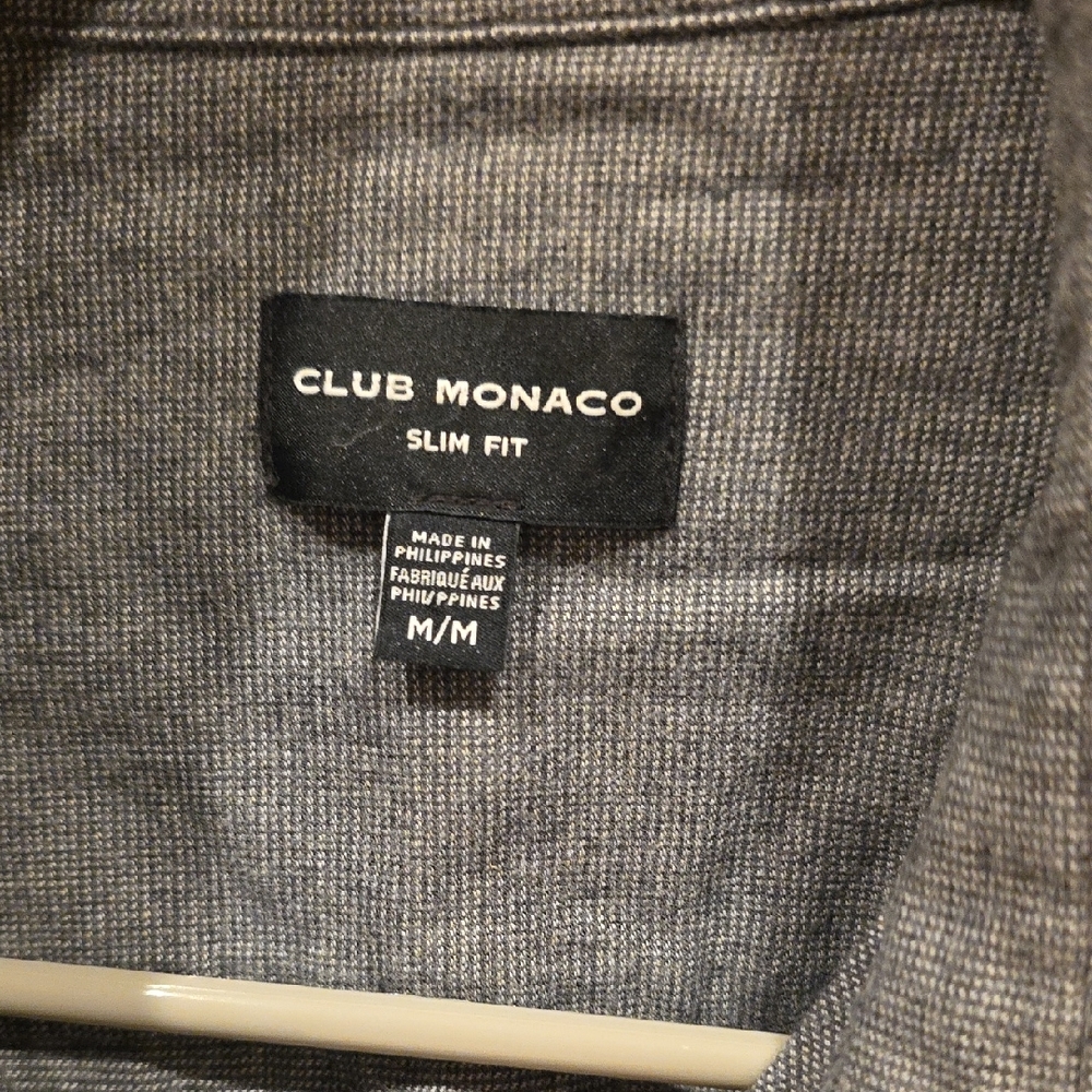 Club Monaco Charcoal Slim Fit Top